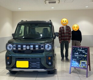 スペーシアギア納車させていただきました！！